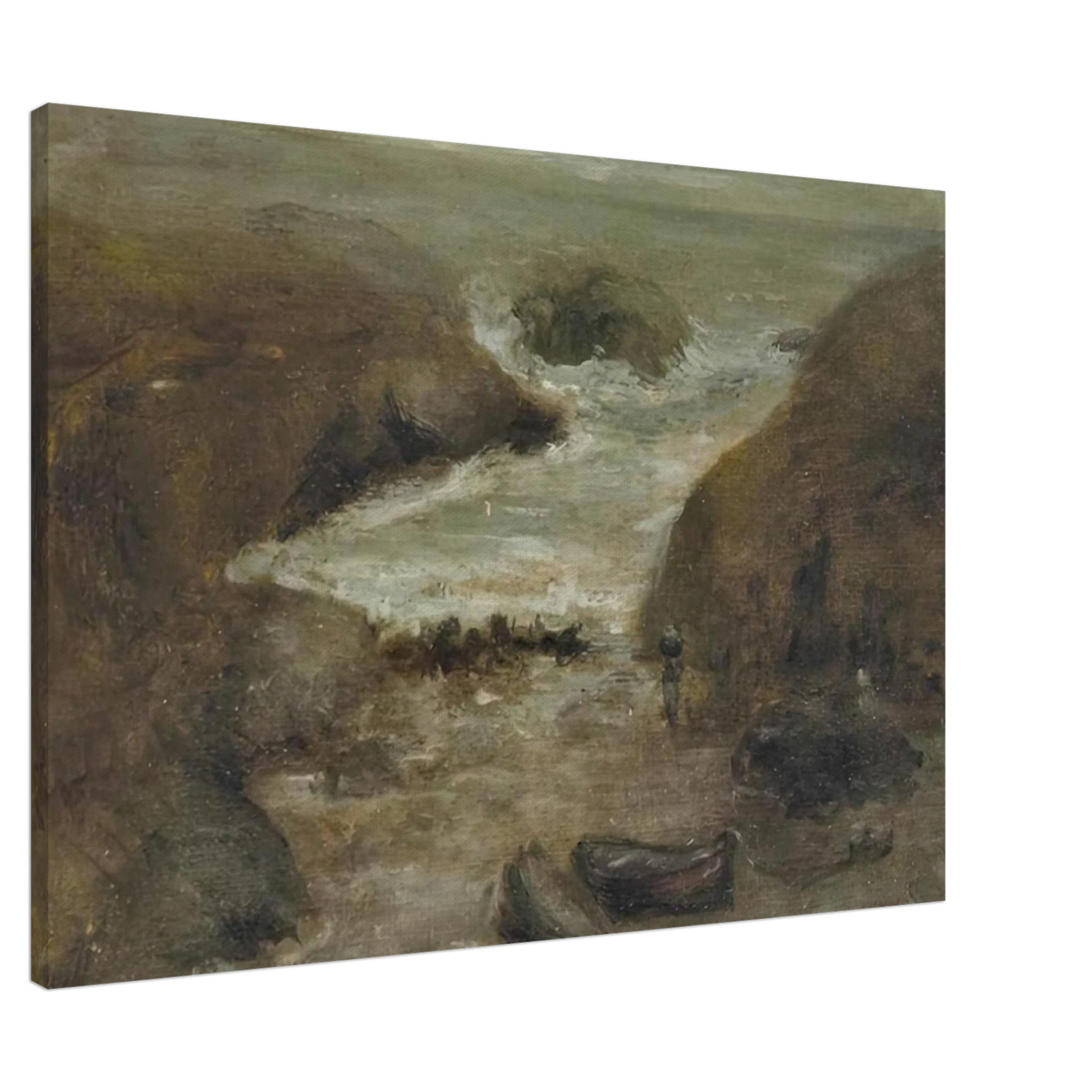 Henri Matisse - BELLE ILE 1896 1 Canvas - 20x30 cm / 8x12 inches-canvas