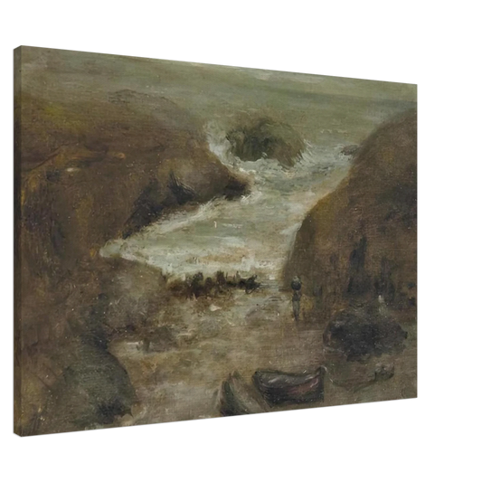 Henri Matisse - BELLE ILE 1896 1 Canvas - 20x30 cm / 8x12 inches-canvas