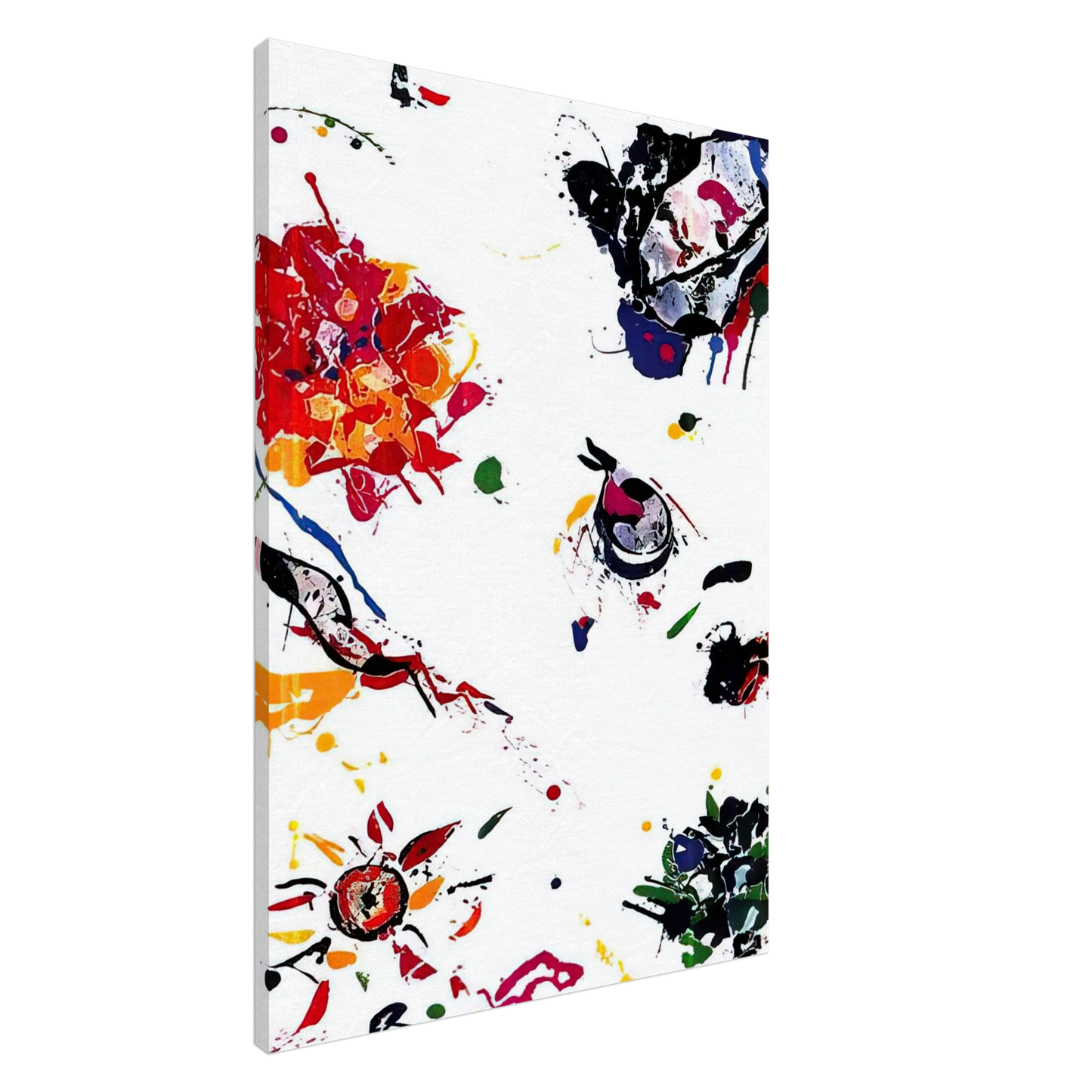 Sam Francis - Untitled  SFE-046  Canvas - 20x30 cm / 8x12 inches-canvas