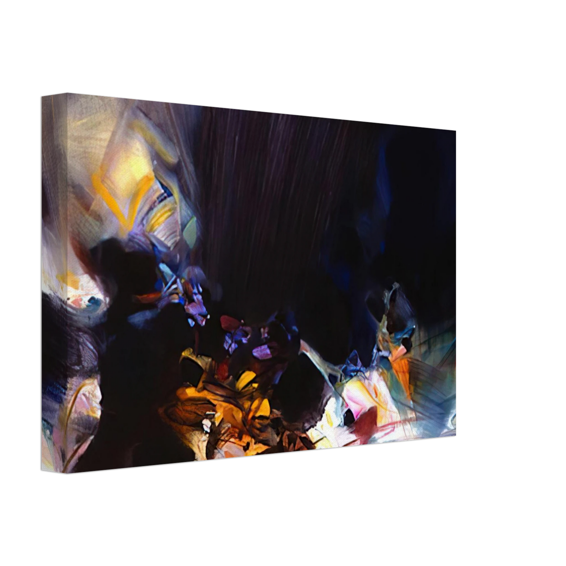 Chu teh Chun - RITUELS 1996 Canvas - 70x100 cm / 28x40 inches-canvas