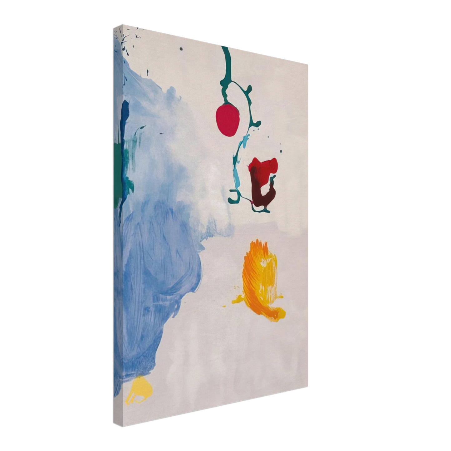 Helen Frankenthaler - Eve - 1995 Canvas - 70x100 cm / 28x40 inches-canvas