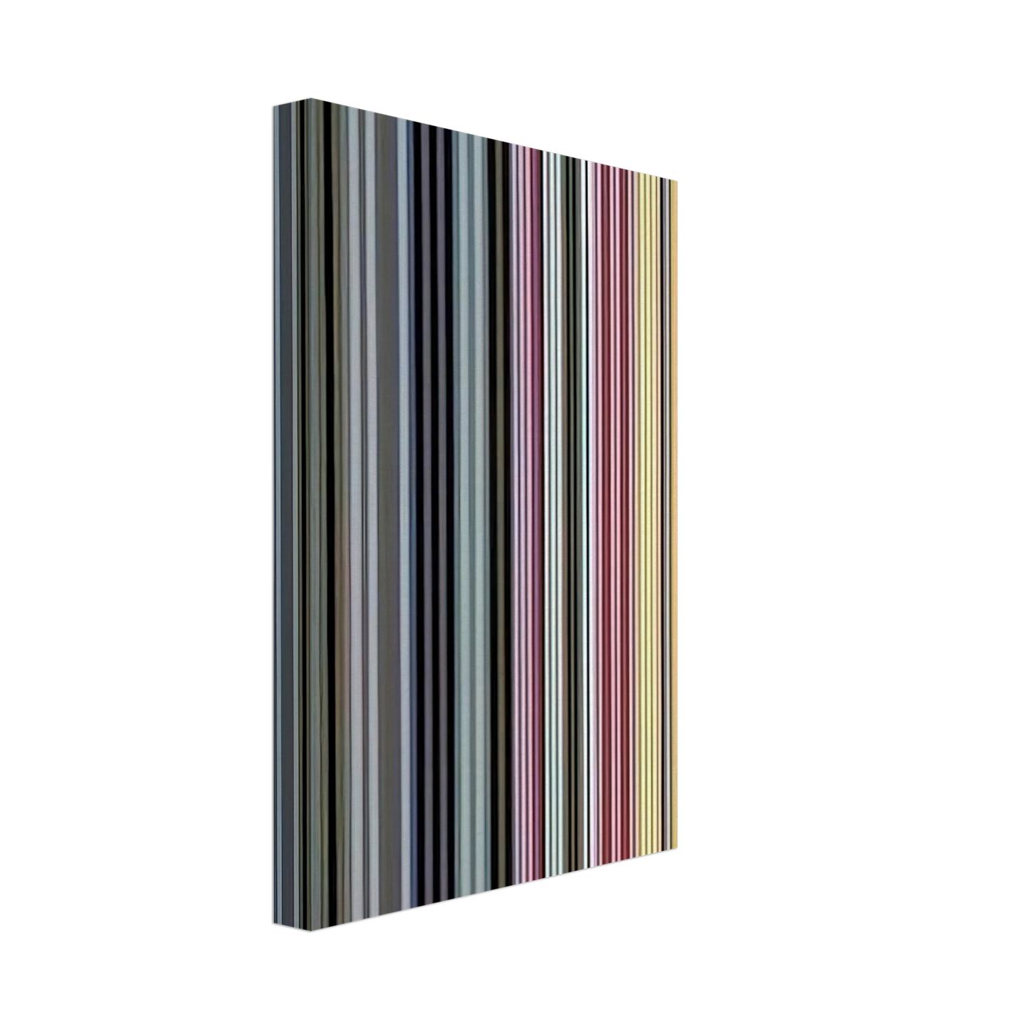 Gene Davis - Alice Tully Hall Sampler - 1961 Canvas - 70x100 cm / 28x40 inches-canvas