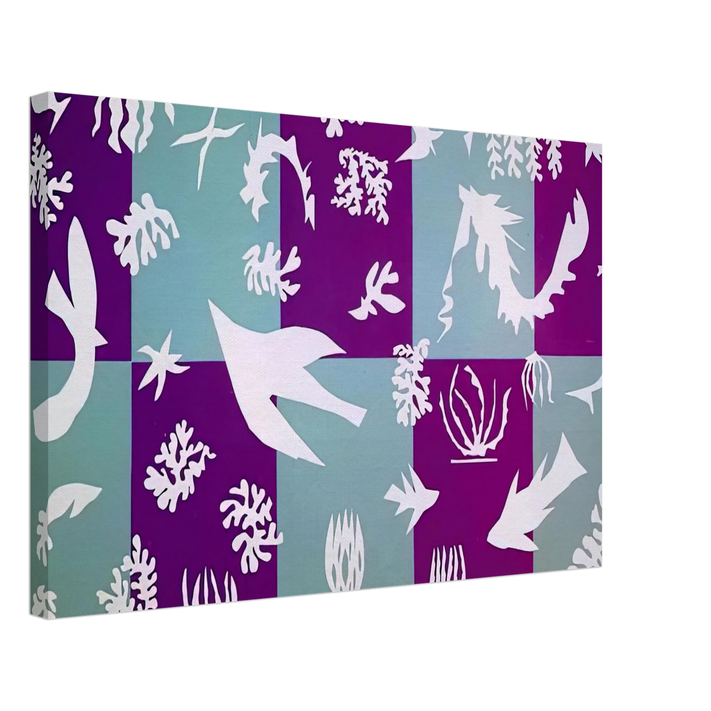 Henri Matisse - POLYNESIA LA MER 1946 Canvas - 40x60 cm / 16x24 inches-canvas