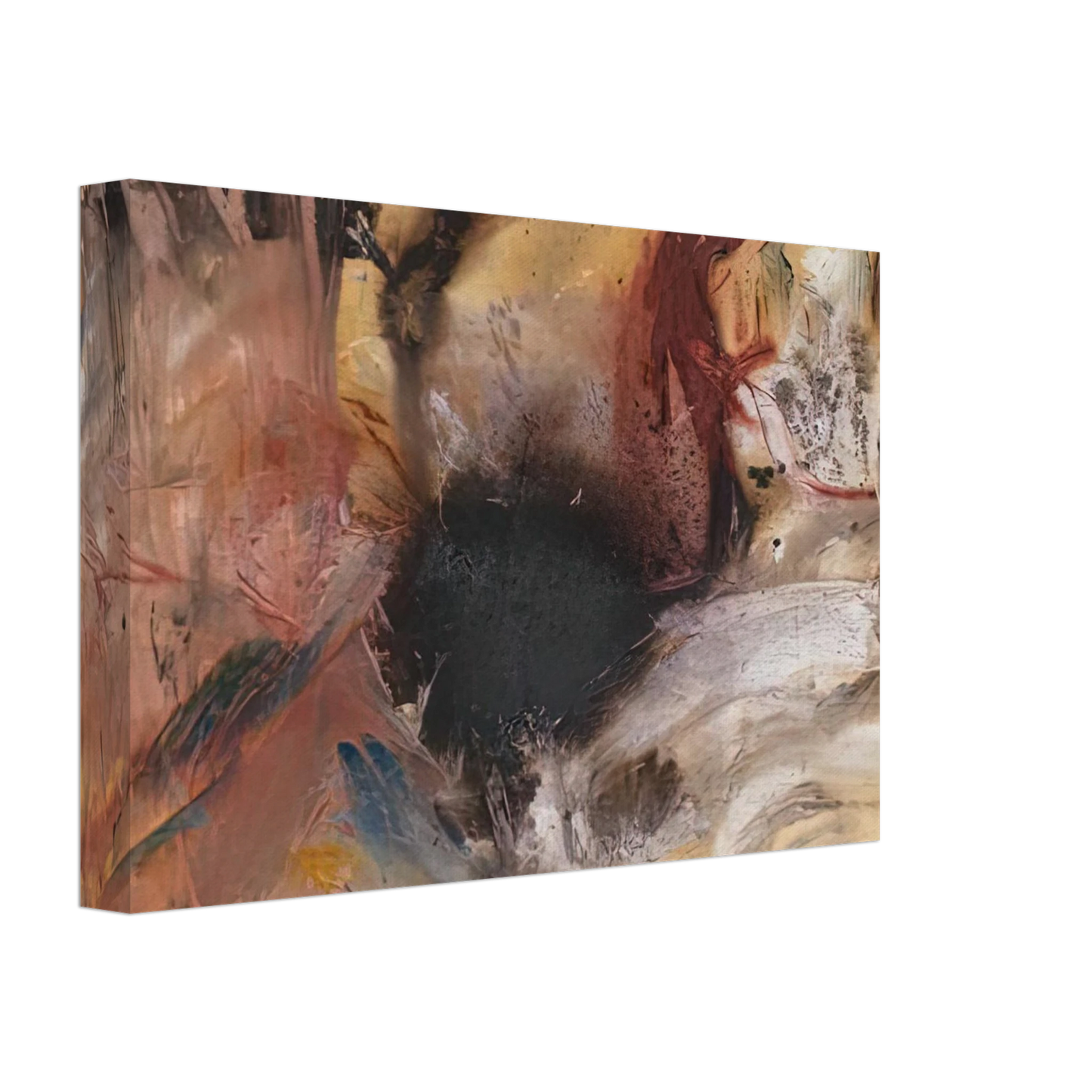 Helen Frankenthaler - Sun Spot, 1954- Canvas - 70x100 cm / 28x40 inches-canvas