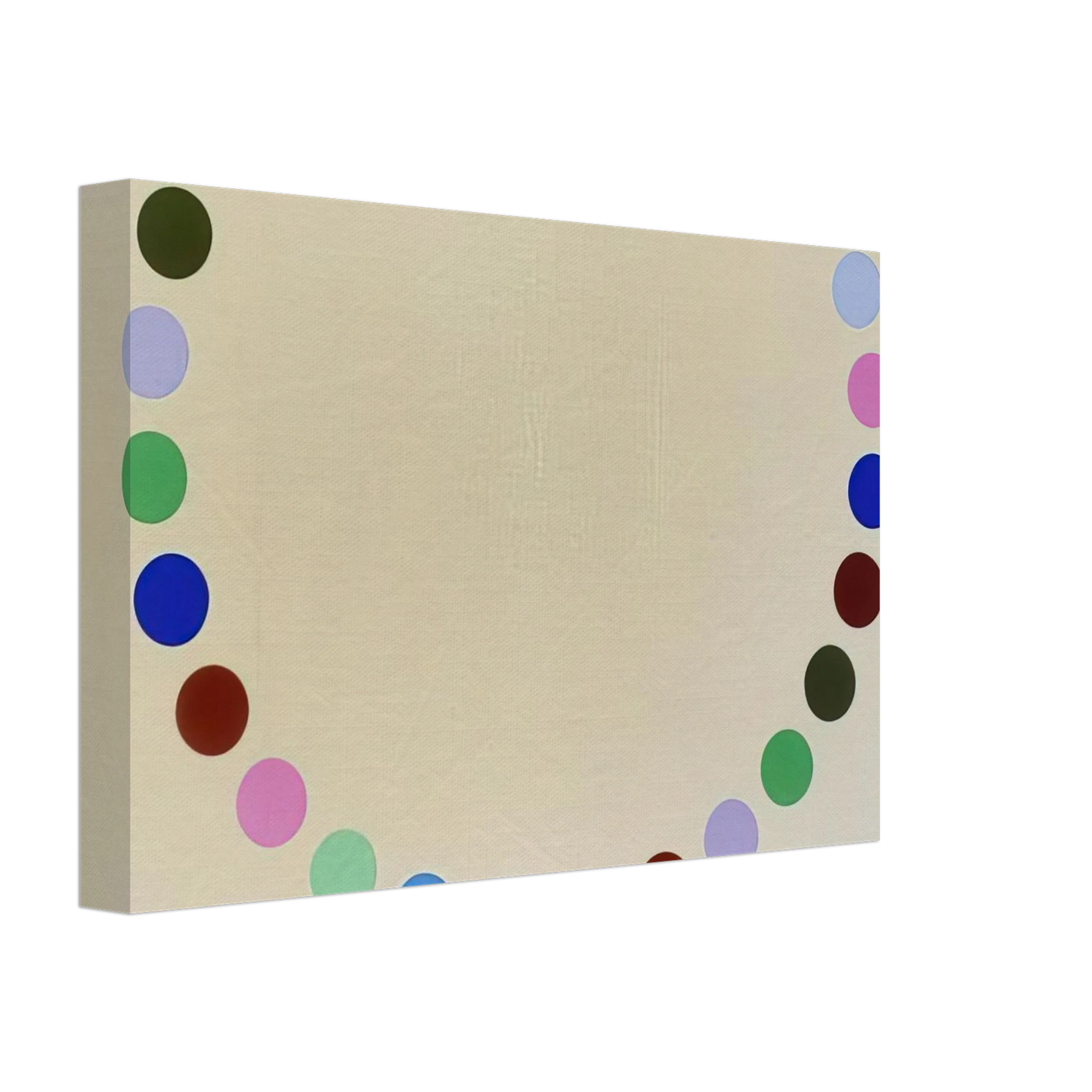 Thomas Downing - Horseshow Two - 1971 Canvas - 70x100 cm / 28x40 inches-canvas