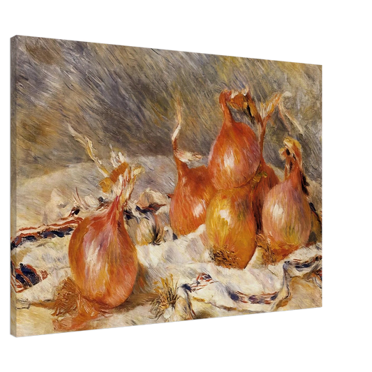 Pierre-Auguste Renoir - Onions Canvas - 20x30 cm / 8x12 inches-canvas