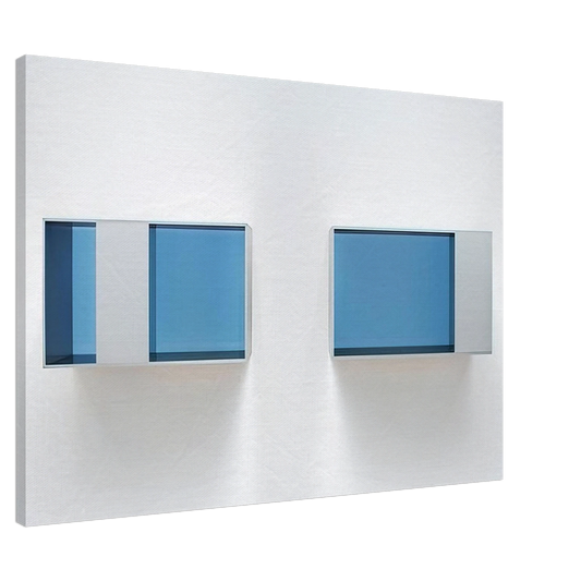 Donald Judd - Untitled 88-28 AB Menziken - 1988 Canvas - 20x30 cm / 8x12 inches-canvas