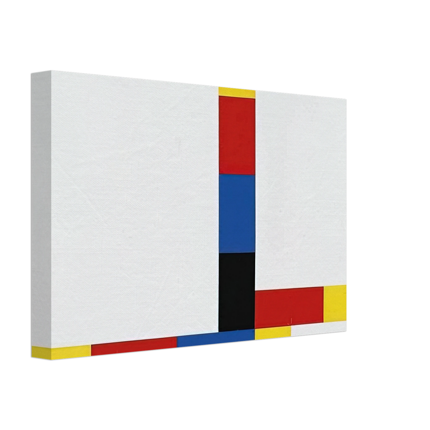 Max Bill - 1-4 um excentrum IV - 1969 Canvas - 40x60 cm / 16x24 inches-canvas