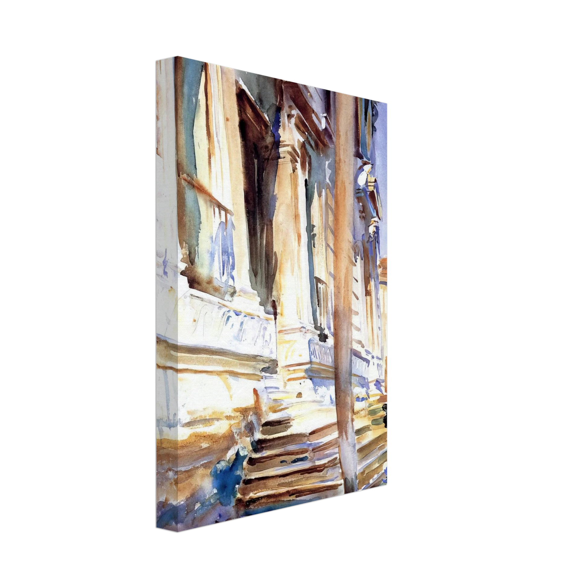 John Singer Sargent - Doorway of a Venetian Palace Canvas - 70x100 cm / 28x40 inches-canvas