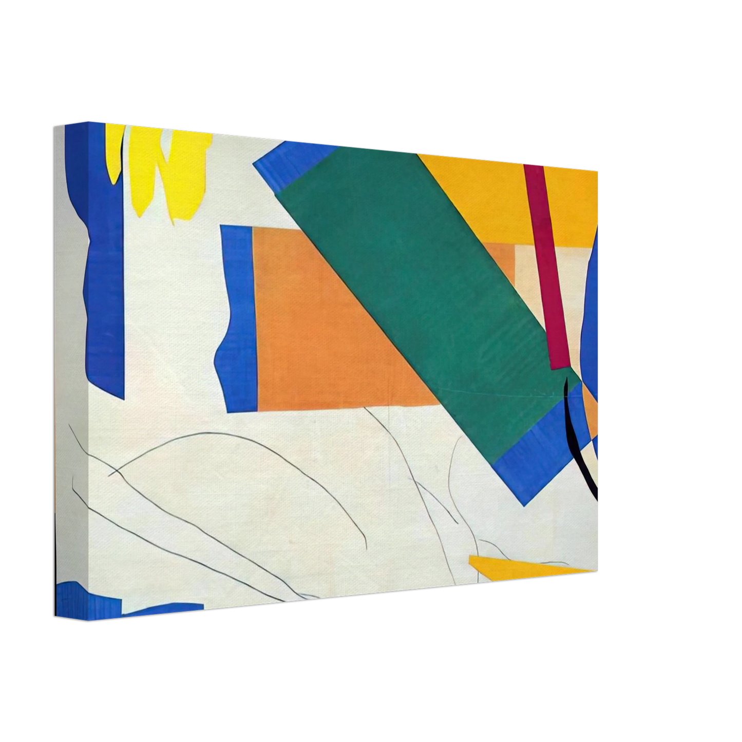 Henri Matisse - MEMORY OF OCEANIA Canvas - 70x100 cm / 28x40 inches-canvas
