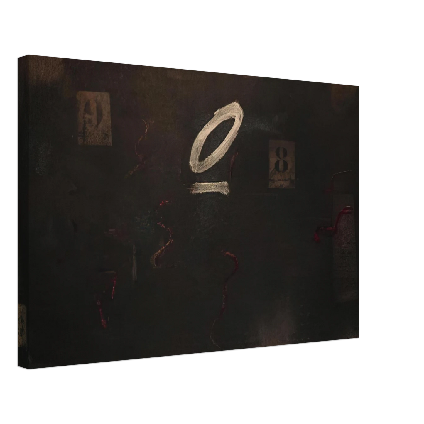 Antoni Tapies - SOUS ZERO 1979 Canvas - 70x100 cm / 28x40 inches-canvas