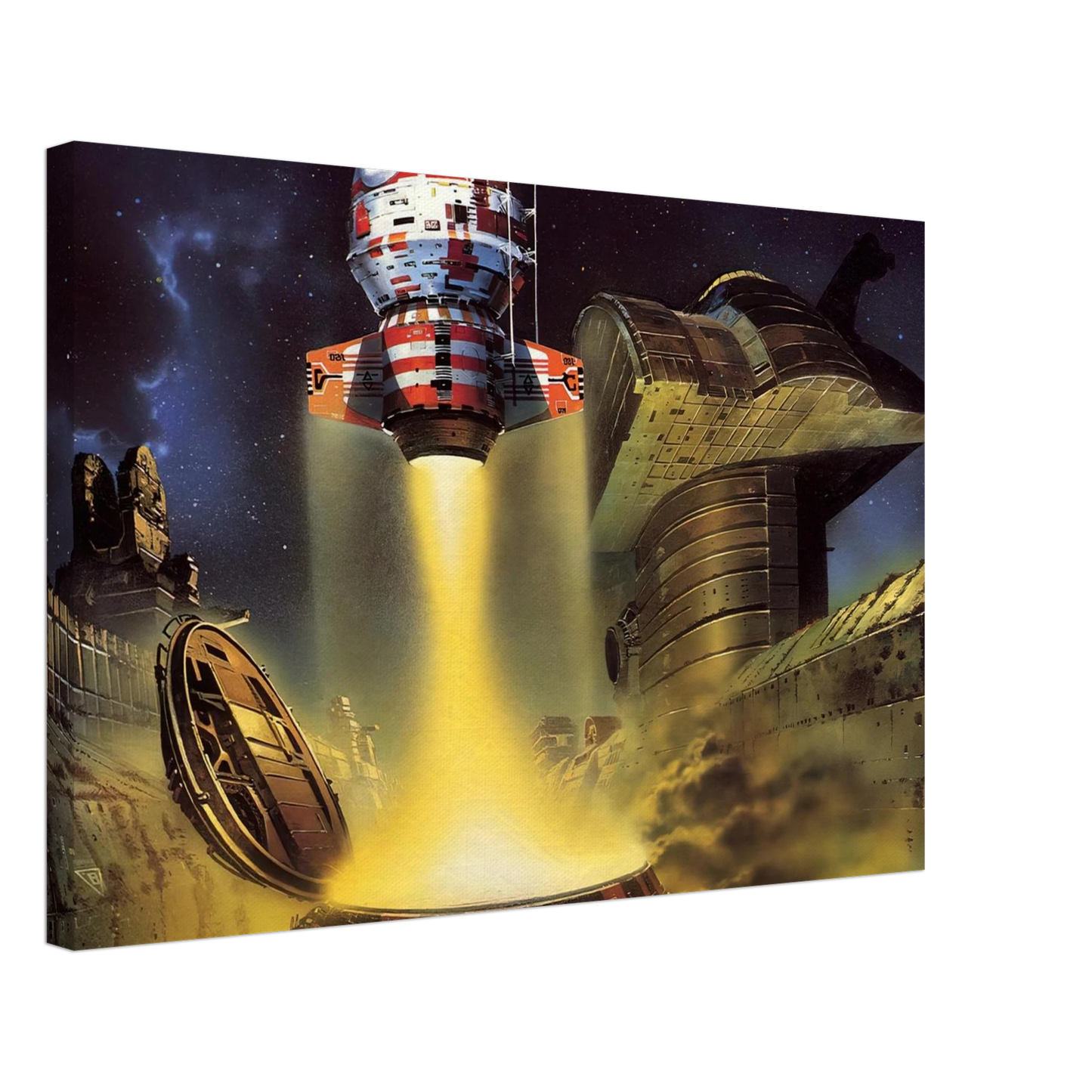 Chris Foss - Chris Foss Canvas - 70x100 cm / 28x40 inches-canvas