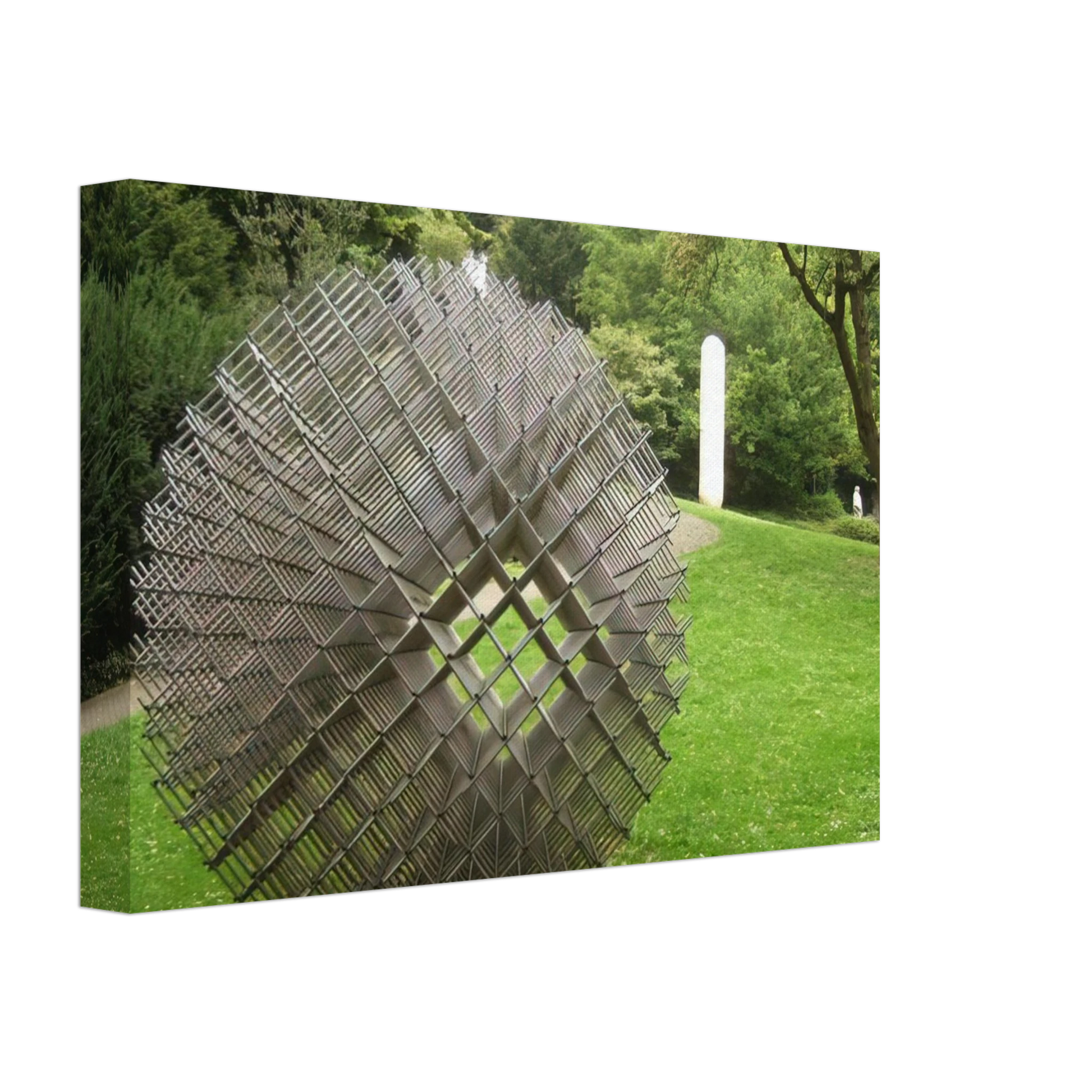 Francois Morellet - Sphere - Matter - 1962 Canvas - 70x100 cm / 28x40 inches-canvas