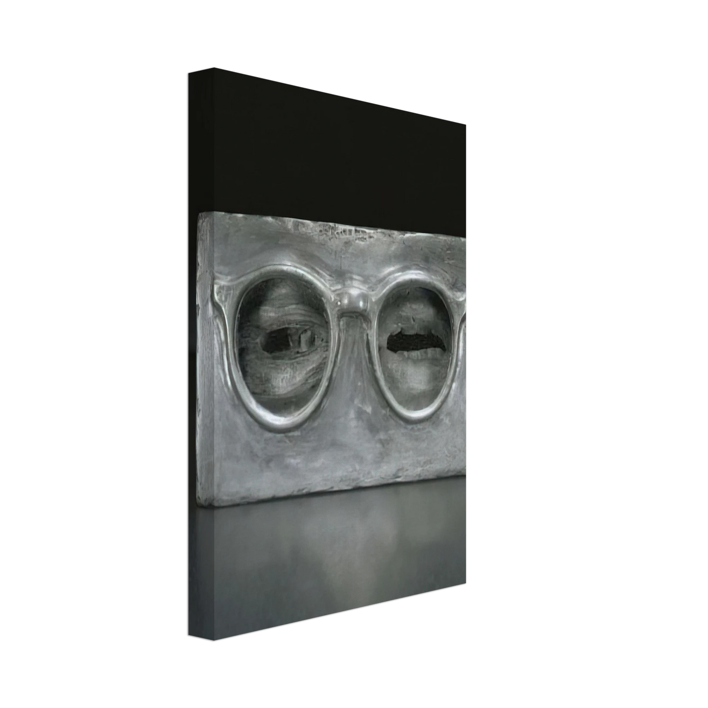 Jasper Johns - THE CRITIC SEES Canvas - 40x60 cm / 16x24 inches-canvas