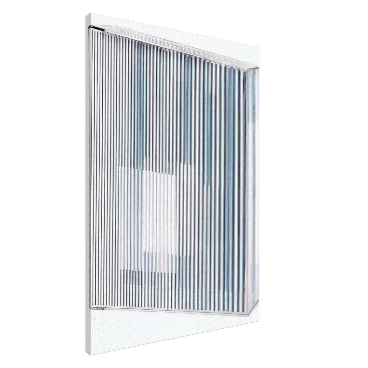 Jesus Rafael Soto - LA BOITE 1967 Canvas - 20x30 cm / 8x12 inches-canvas