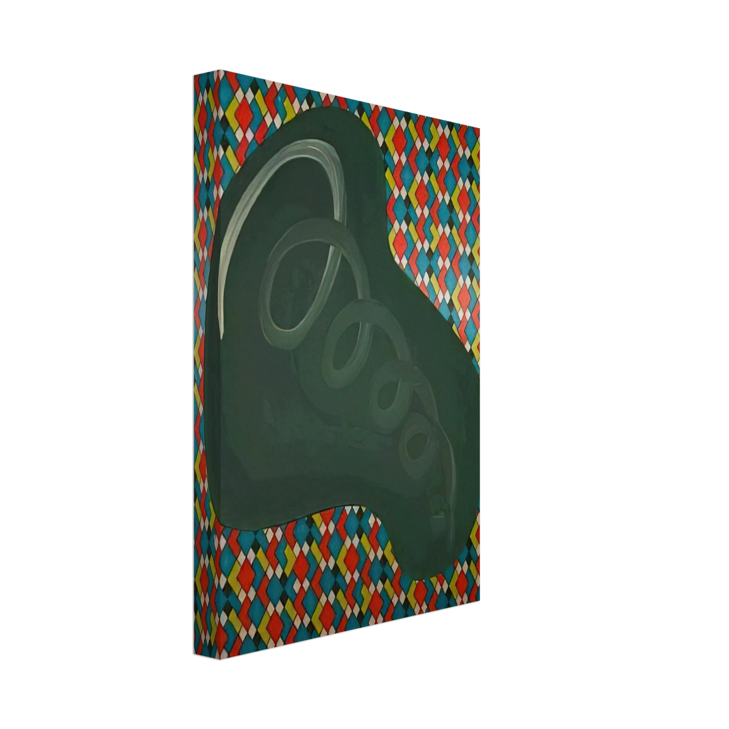 Sigmar Polke - NIERENFORM 1969 Canvas - 40x60 cm / 16x24 inches-canvas