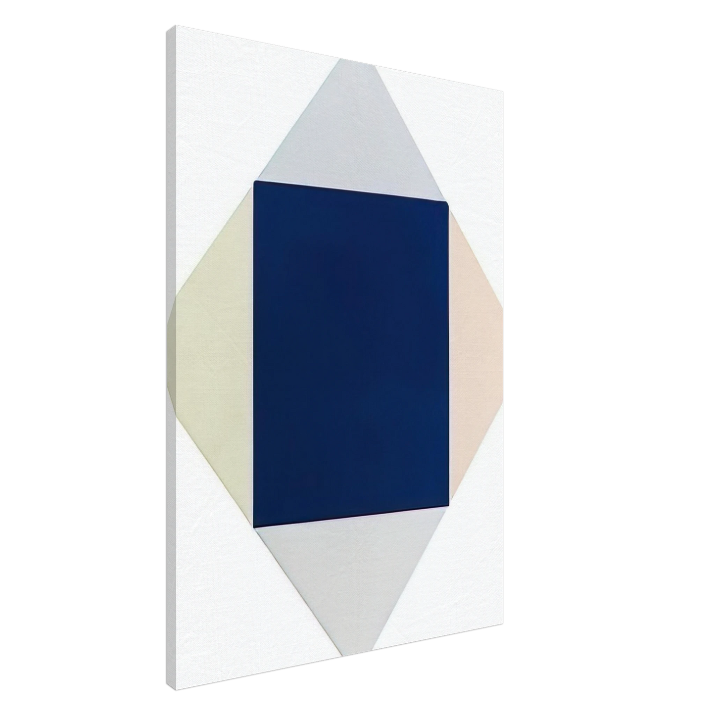 Max Bill - Blauer kern - 1969 Canvas - 20x30 cm / 8x12 inches-canvas