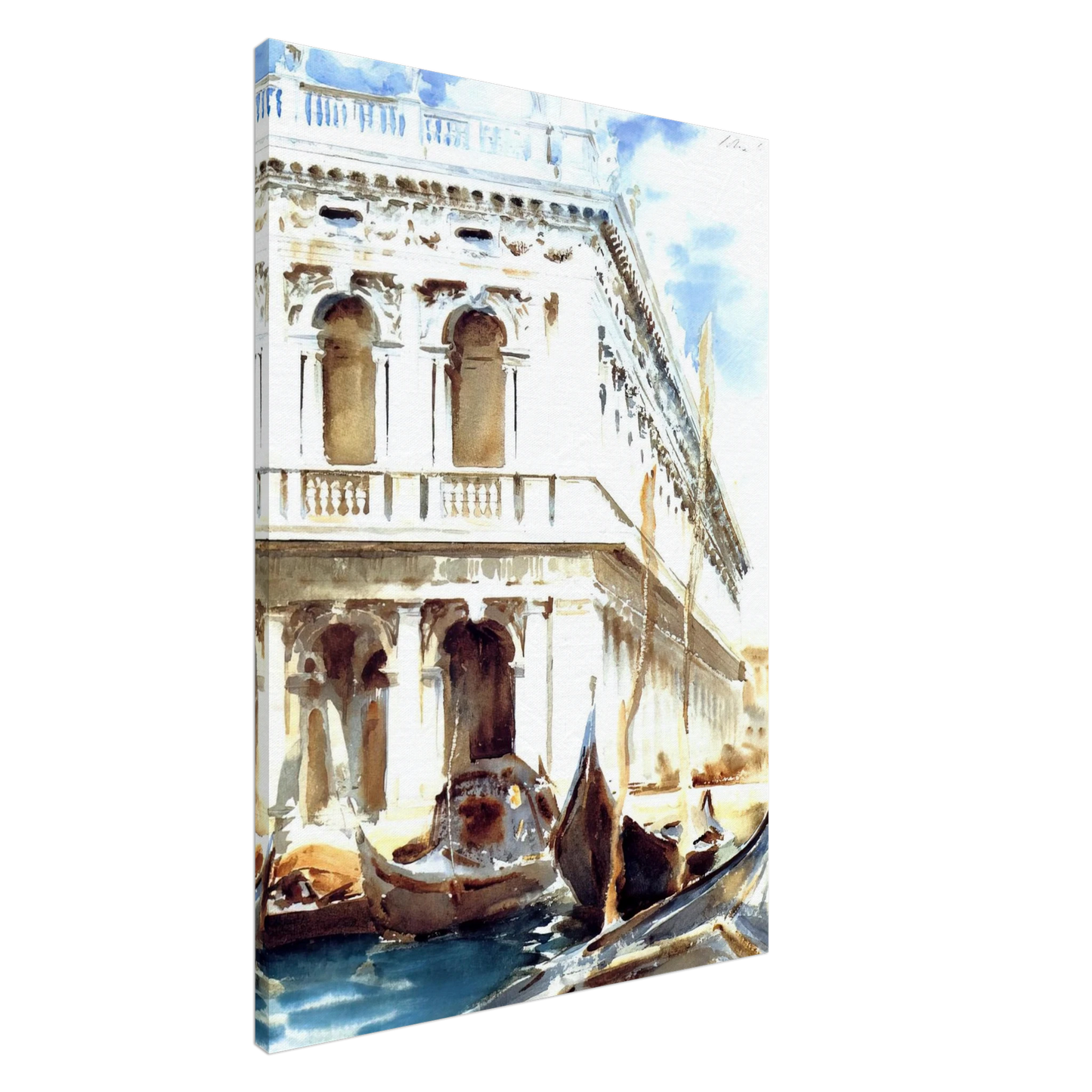 John Singer Sargent - The Libreria Canvas - 20x30 cm / 8x12 inches-canvas