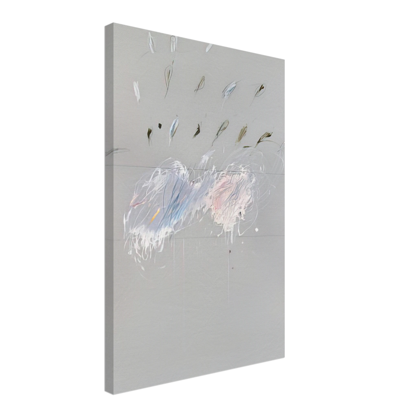 Cy Twombly - Nine Discourses on Commodus, Part VI Canvas - 70x100 cm / 28x40 inches-canvas