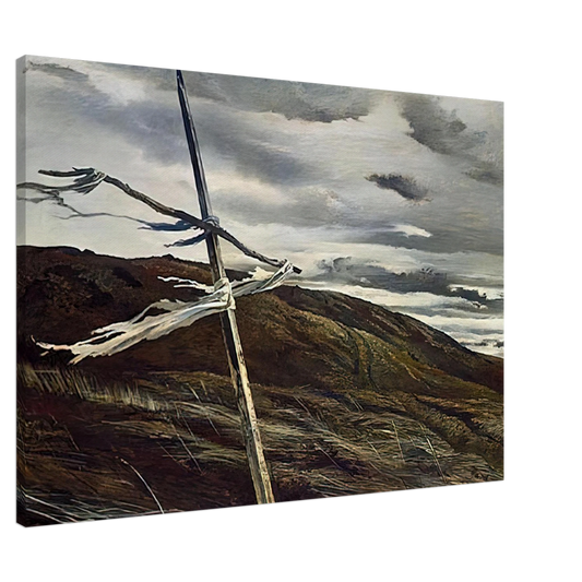 Andrew Wyeth - DODGES RIDGE 1947 Canvas - 20x30 cm / 8x12 inches-canvas