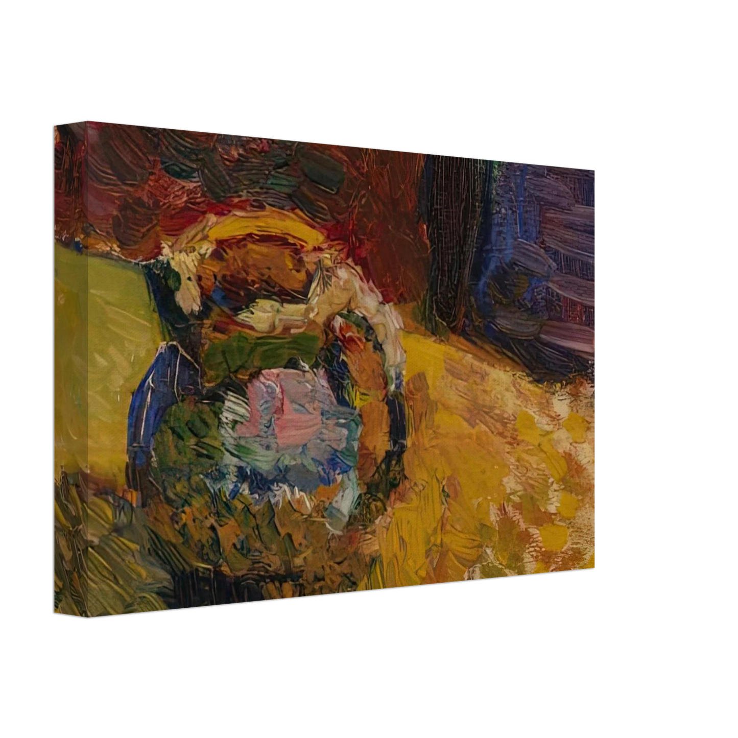 Henri Matisse - SMALL JAR 1899 Canvas - 40x60 cm / 16x24 inches-canvas