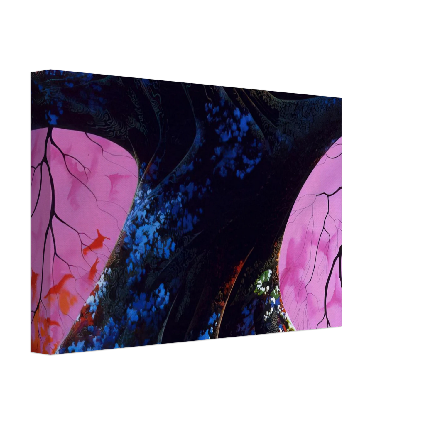 Eyvind Earle - Giant Oak Canvas - 40x60 cm / 16x24 inches-canvas