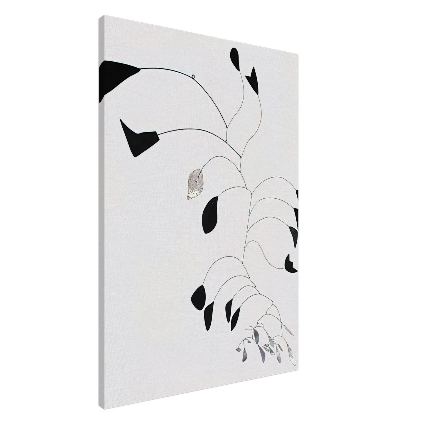 Alexander Calder - ARC OF PETALS 1941 Canvas - 20x30 cm / 8x12 inches-canvas