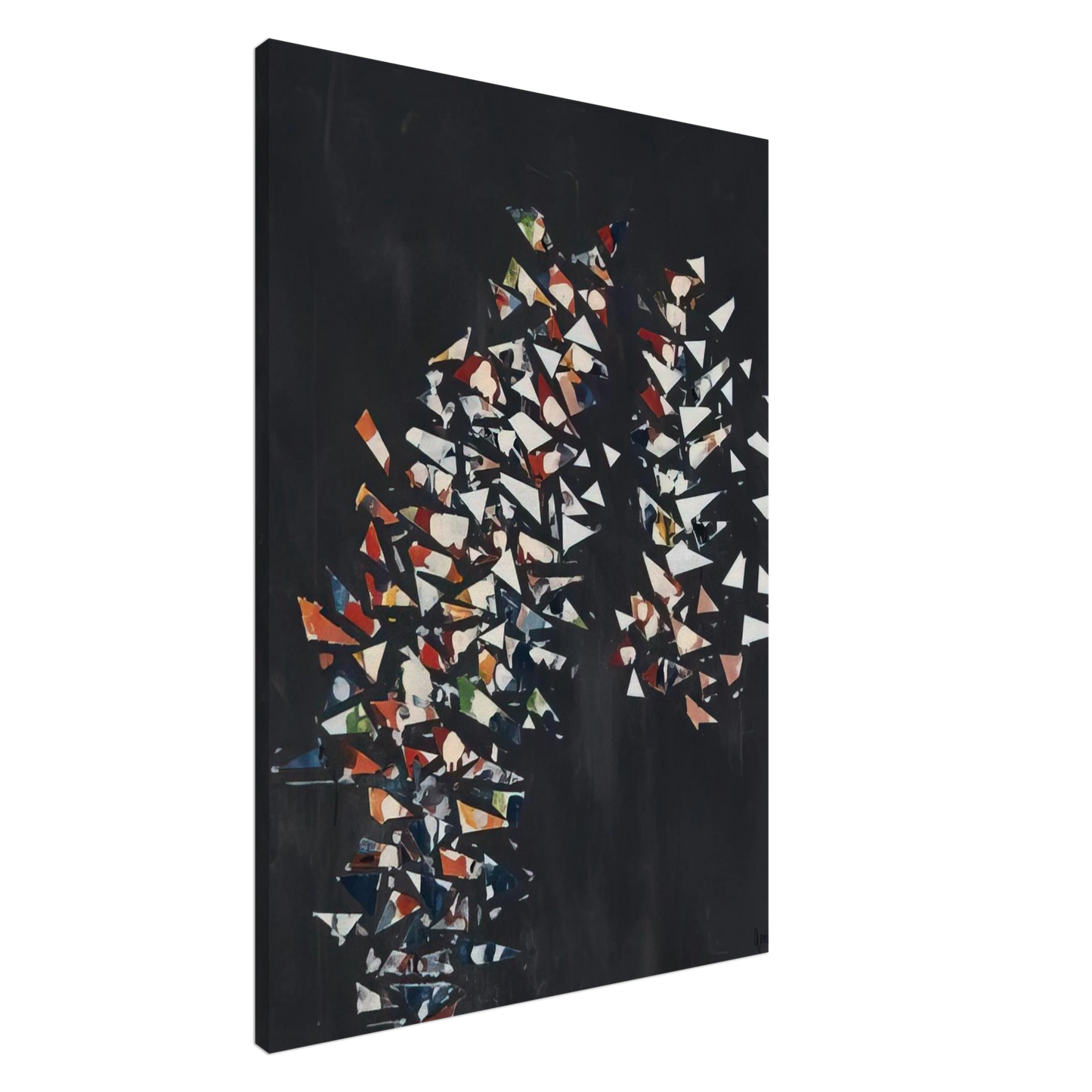 Robert Goodnough - Z--Z--Z - 1998 Canvas - 20x30 cm / 8x12 inches-canvas