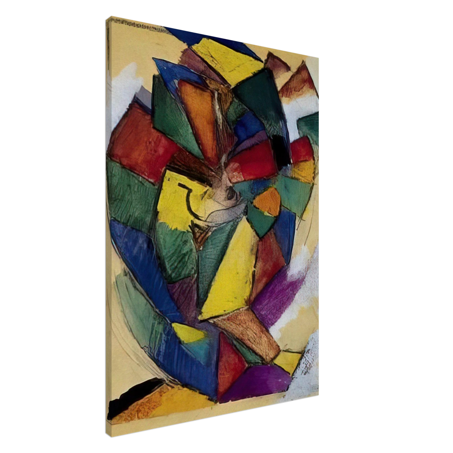 Morgan Russell - Synchromy - Synchromism Canvas - 20x30 cm / 8x12 inches-canvas