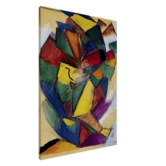 Morgan Russell - Synchromy - Synchromism Canvas - 20x30 cm / 8x12 inches-canvas