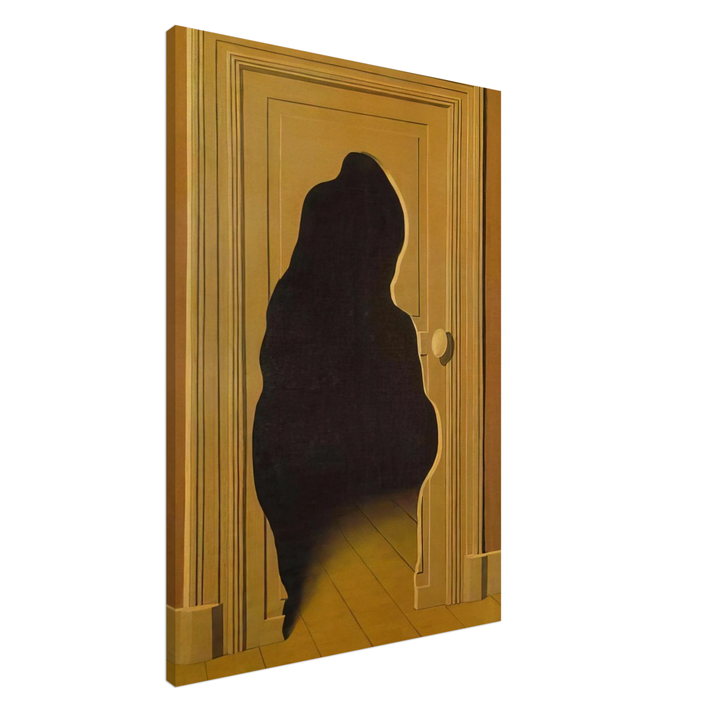 Rene Magritte - UNEXPECTED ANSWER 1933 Canvas - 20x30 cm / 8x12 inches-canvas