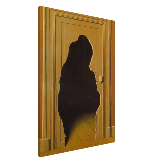 Rene Magritte - UNEXPECTED ANSWER 1933 Canvas - 20x30 cm / 8x12 inches-canvas