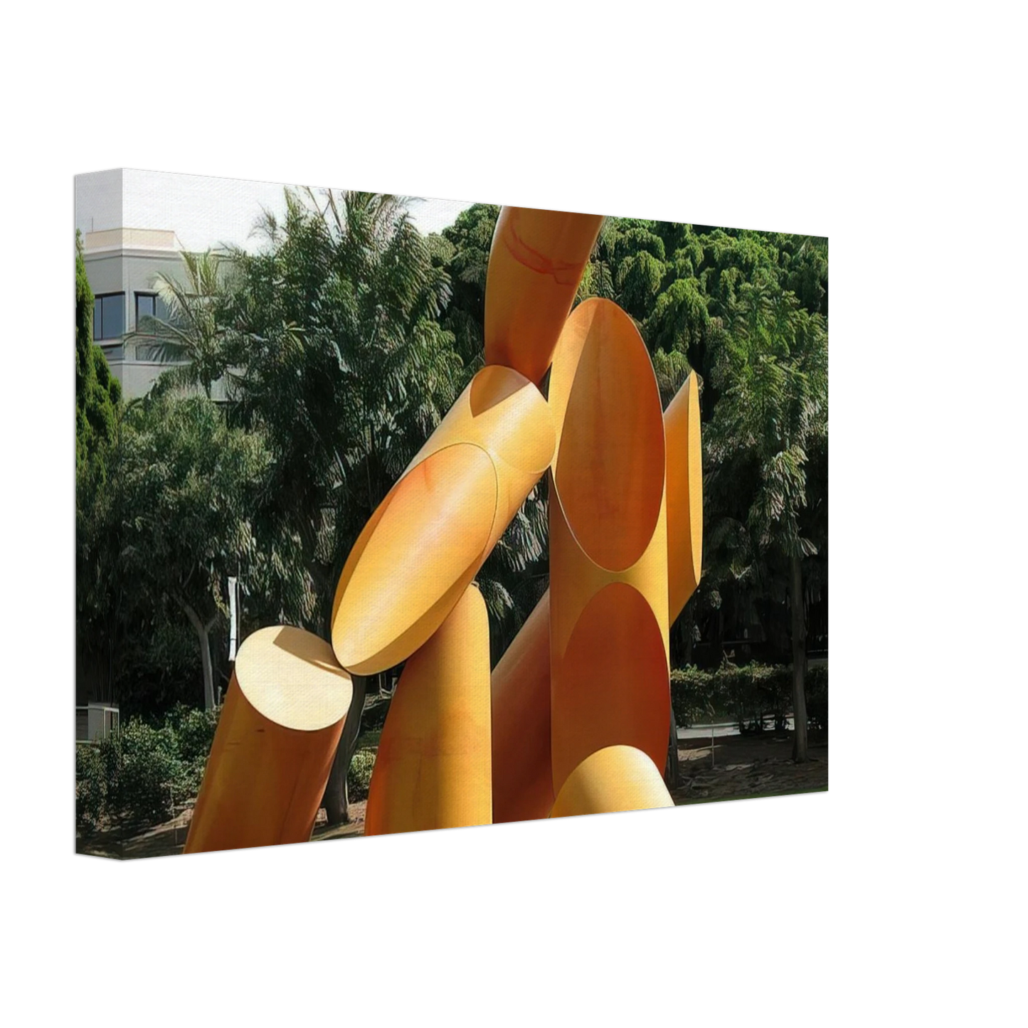 Alexander Liberman - Gate of Hope - 1972 Canvas - 70x100 cm / 28x40 inches-canvas