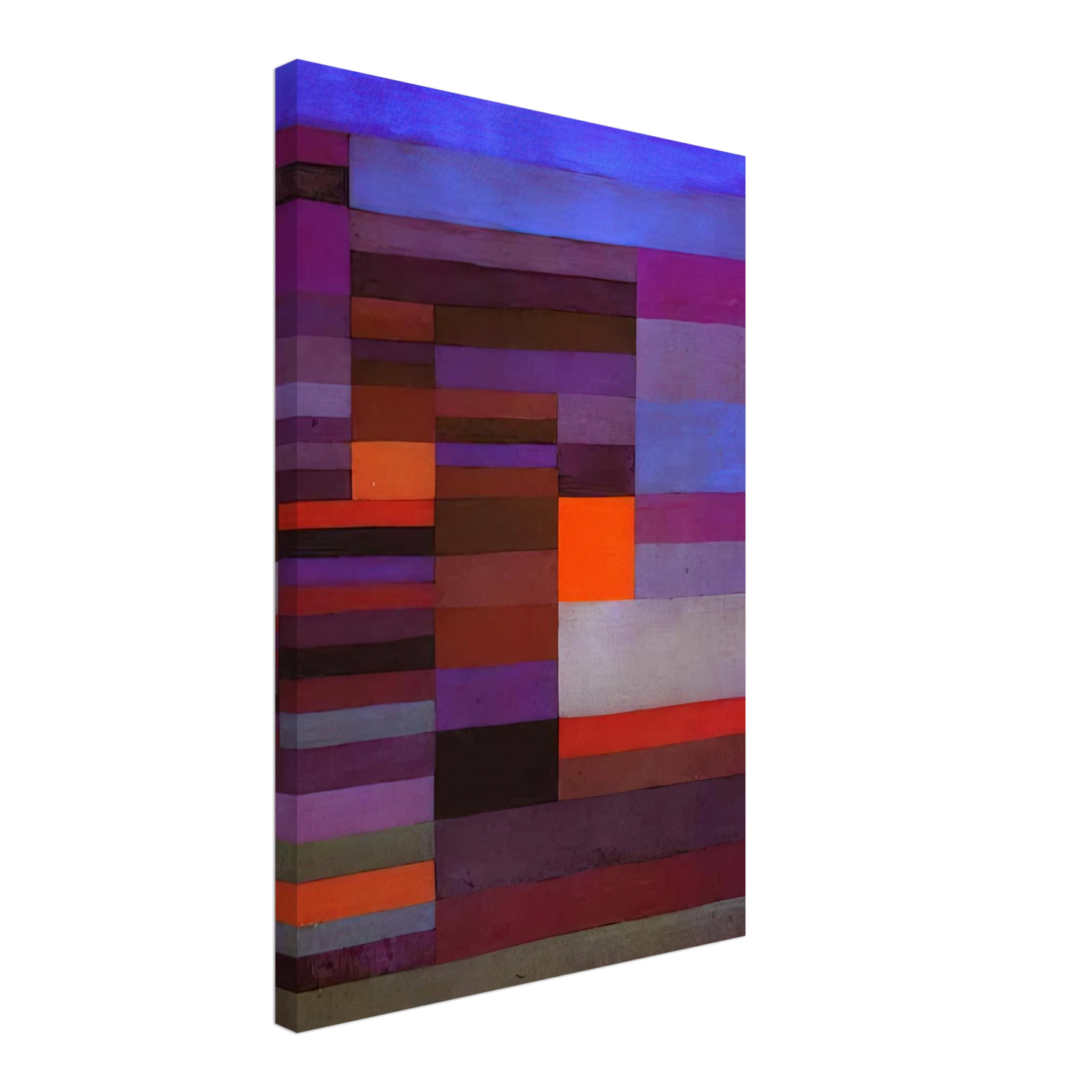 Paul Klee - FIRE EVENING 1929 Canvas - 70x100 cm / 28x40 inches-canvas