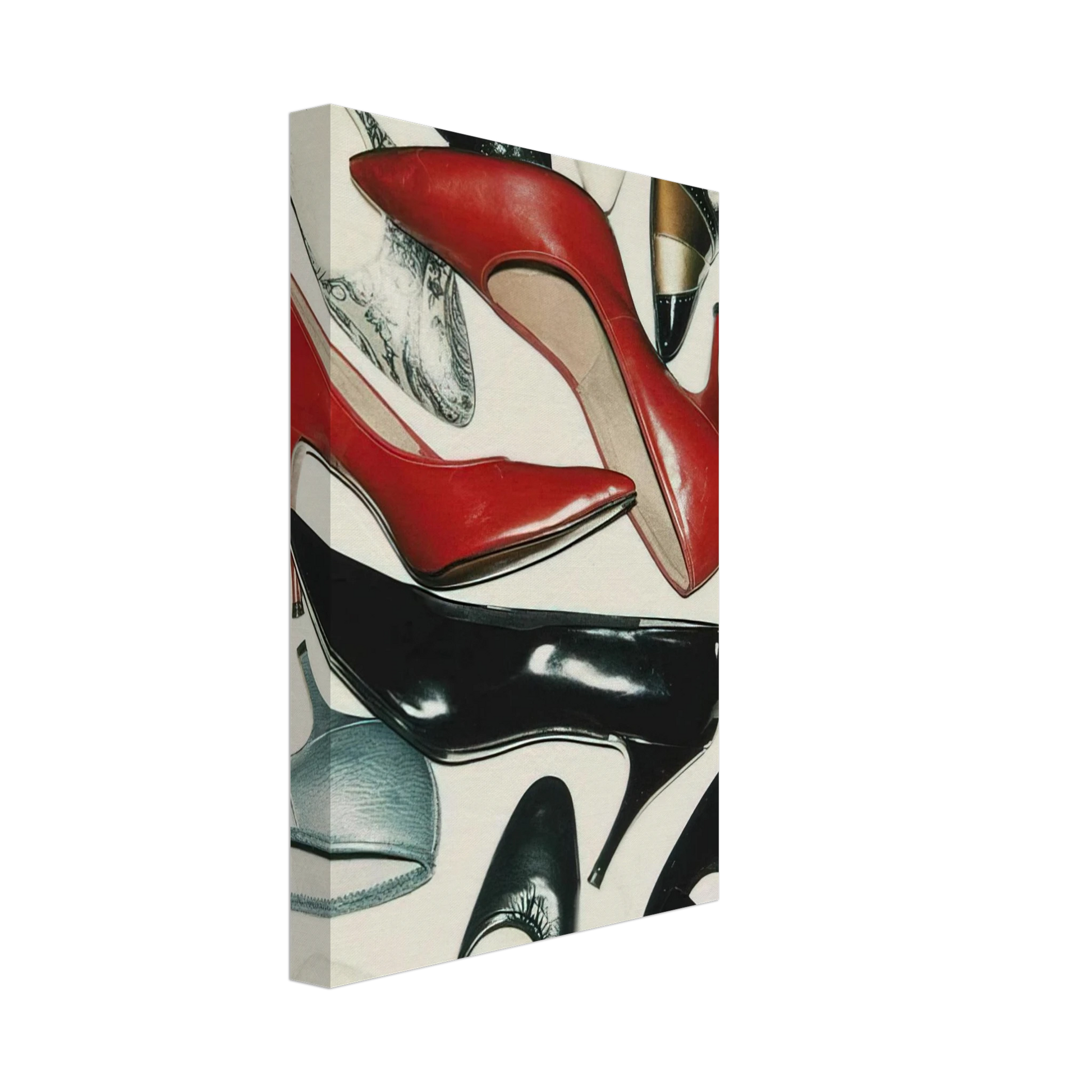 Andy Warhol - Shoes Canvas - 70x100 cm / 28x40 inches-canvas