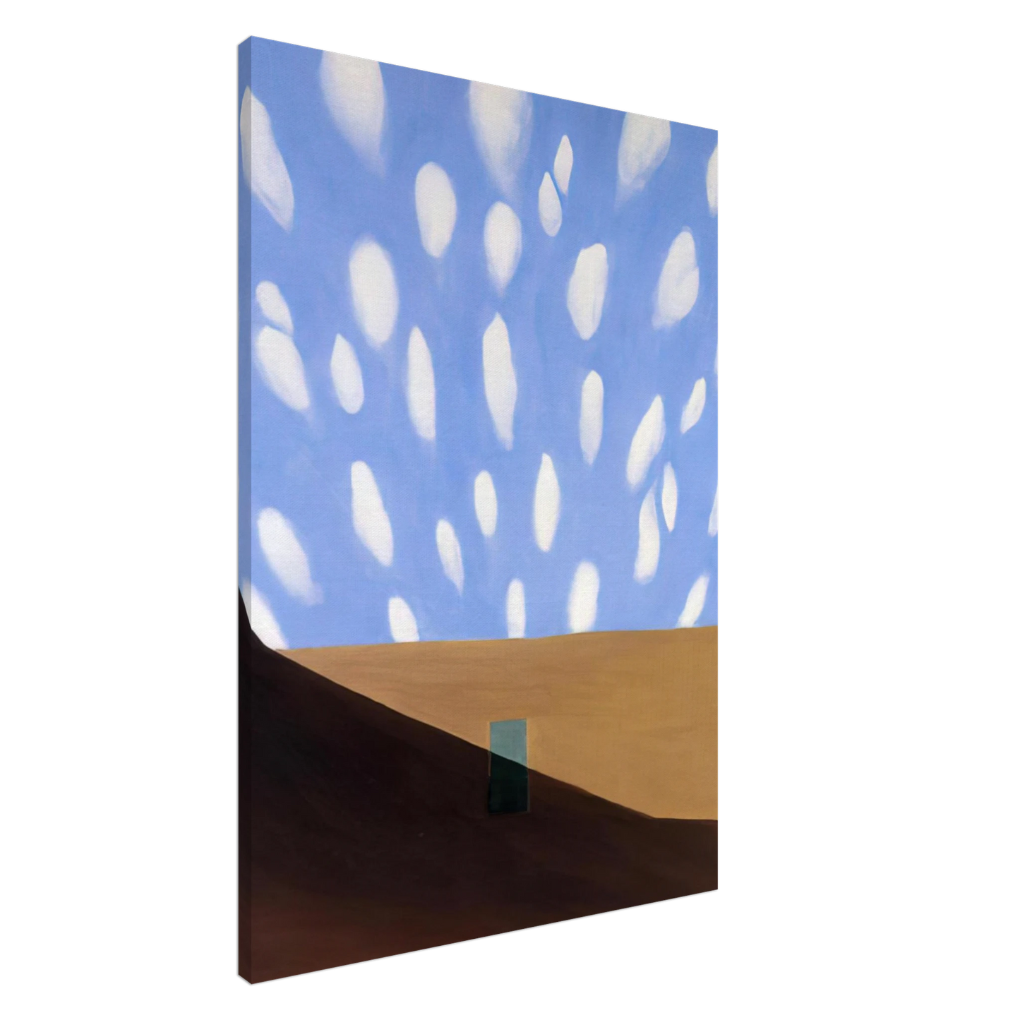 Georgia O'Keeffe - In the Patio VIII Canvas - 20x30 cm / 8x12 inches-canvas