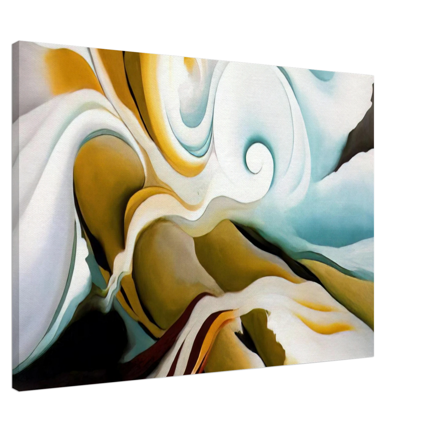 Georgia O'Keeffe - Nature Forms Gasp Canvas - 20x30 cm / 8x12 inches-canvas