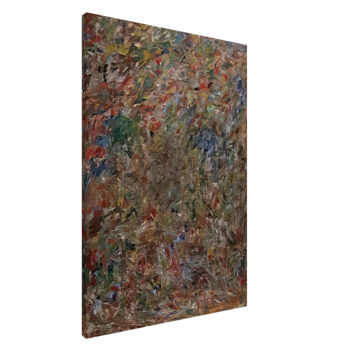 Milton Resnick - ABSTRACTION 1963 Canvas - 20x30 cm / 8x12 inches-canvas