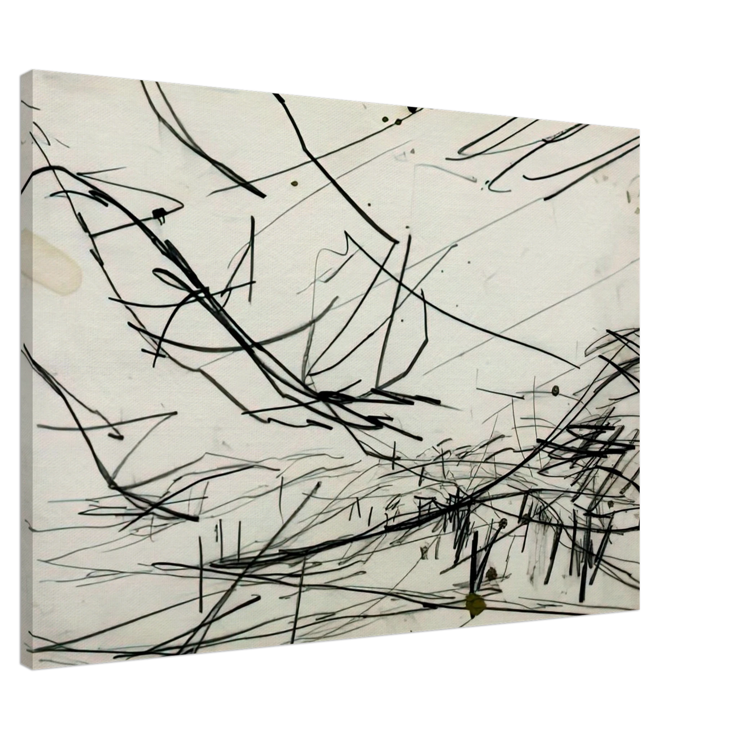 Frank Auerbach - WORKING DRAWING FOR PRIMROSE HILL Canvas - 20x30 cm / 8x12 inches-canvas