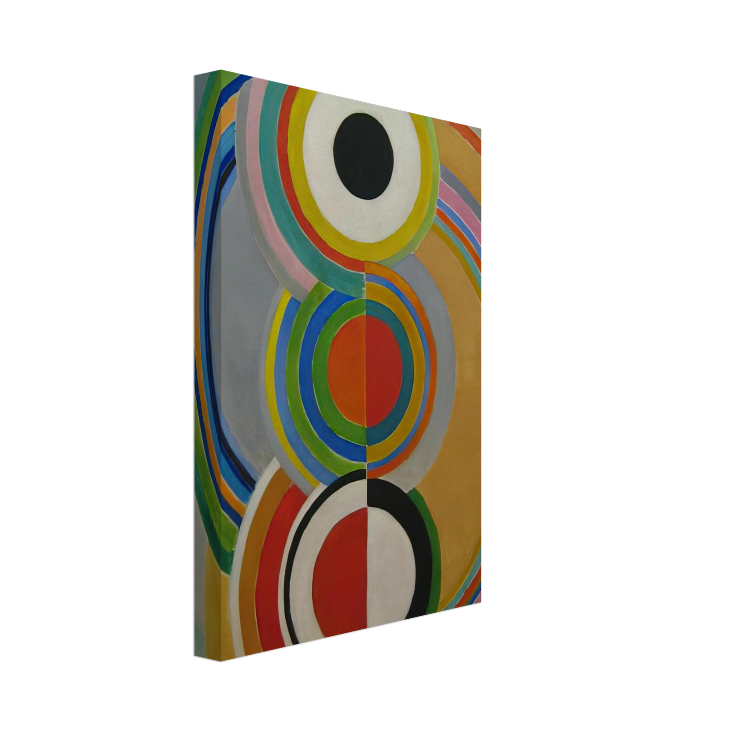 Sonia Delaunay - RYTHME 1 Canvas - 40x60 cm / 16x24 inches-canvas