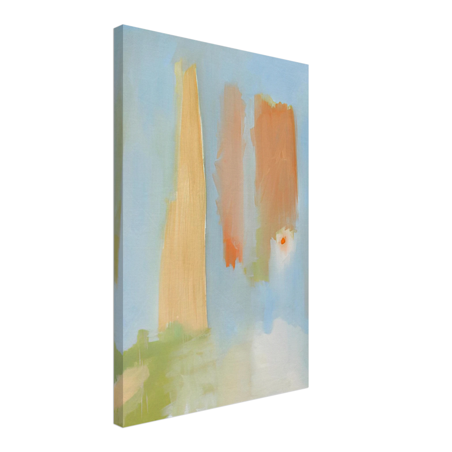 Esteban Vicente - PRIMAVERA 1997 Canvas - 70x100 cm / 28x40 inches-canvas