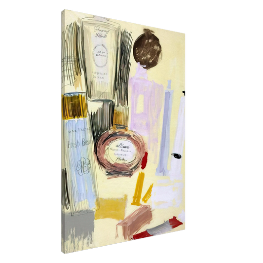 Andy Warhol - Untitled  Beauty Products  Canvas - 20x30 cm / 8x12 inches-canvas