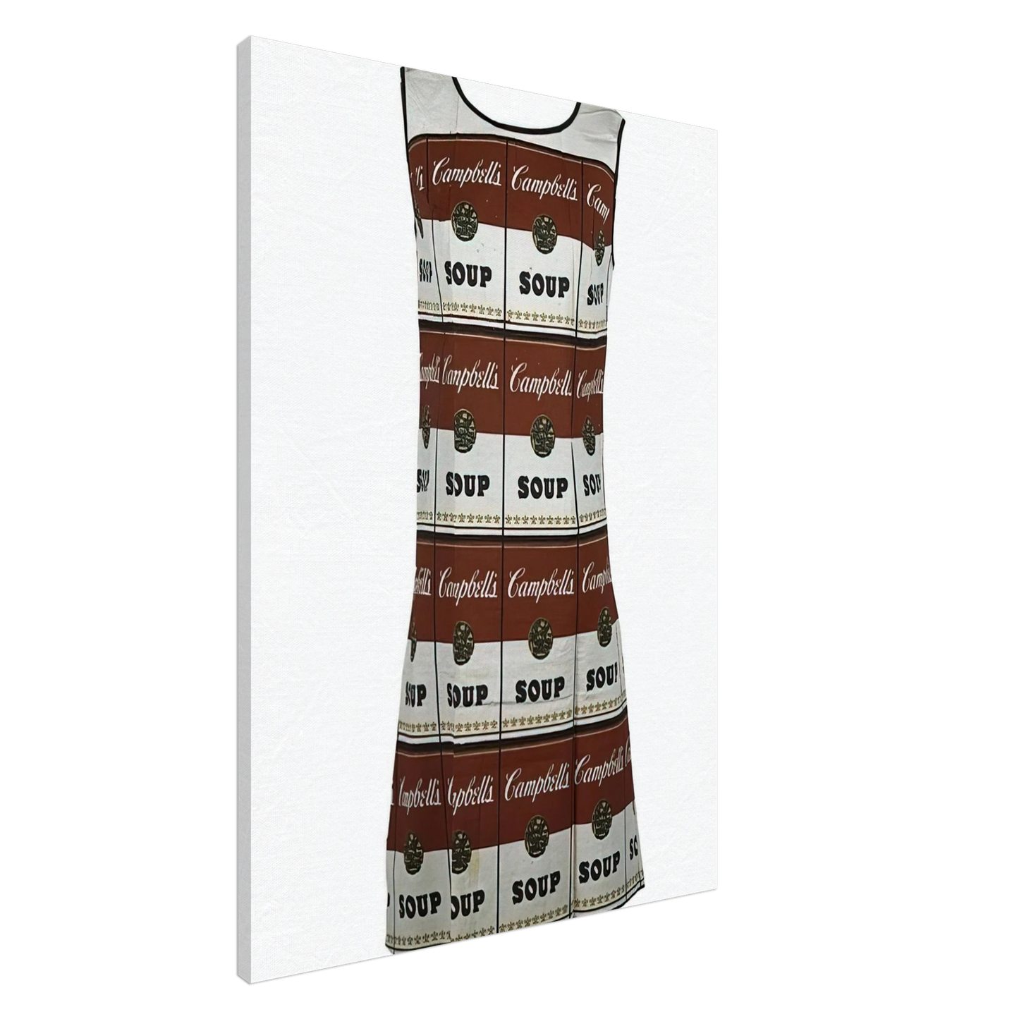 Andy Warhol - The Souper Dress Canvas - 20x30 cm / 8x12 inches-canvas