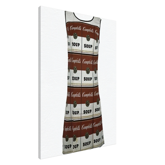 Andy Warhol - The Souper Dress Canvas - 20x30 cm / 8x12 inches-canvas