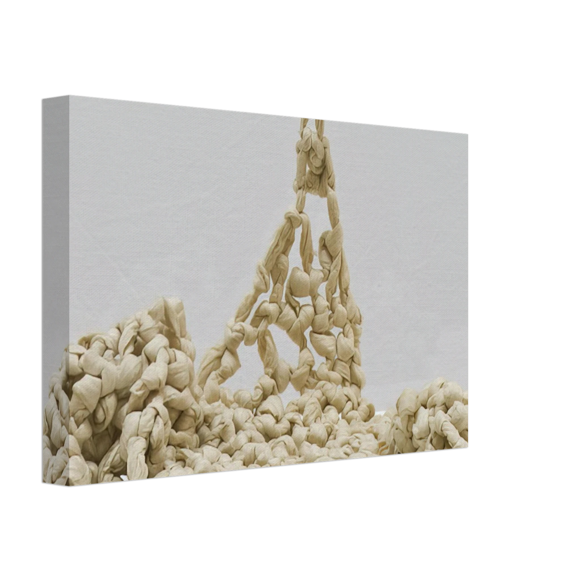 Mira Schendel - Untitled from Droguinhas - 1966 Canvas - 70x100 cm / 28x40 inches-canvas