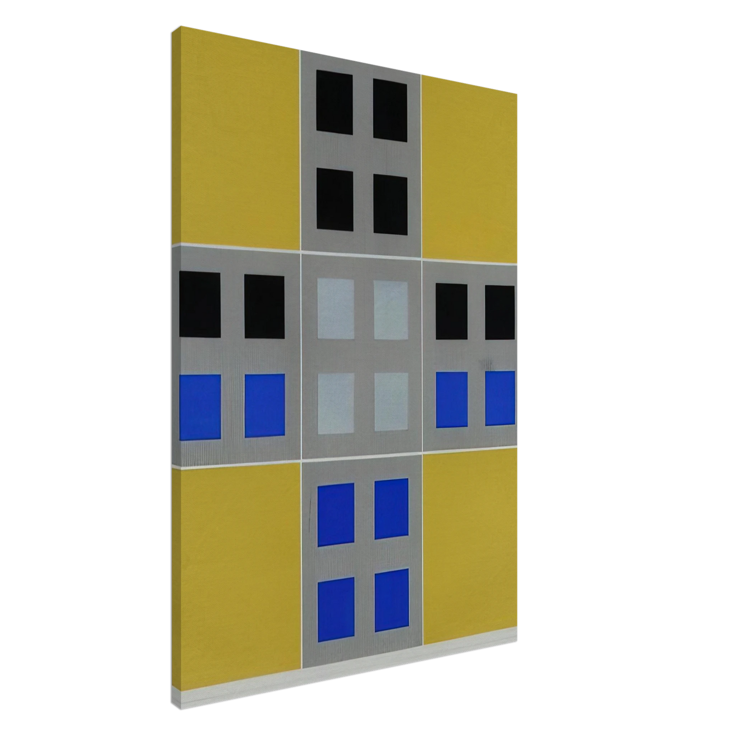 Jesus Rafael Soto - UNTITLED Canvas - 20x30 cm / 8x12 inches-canvas