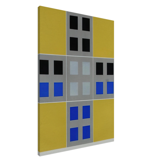 Jesus Rafael Soto - UNTITLED Canvas - 20x30 cm / 8x12 inches-canvas