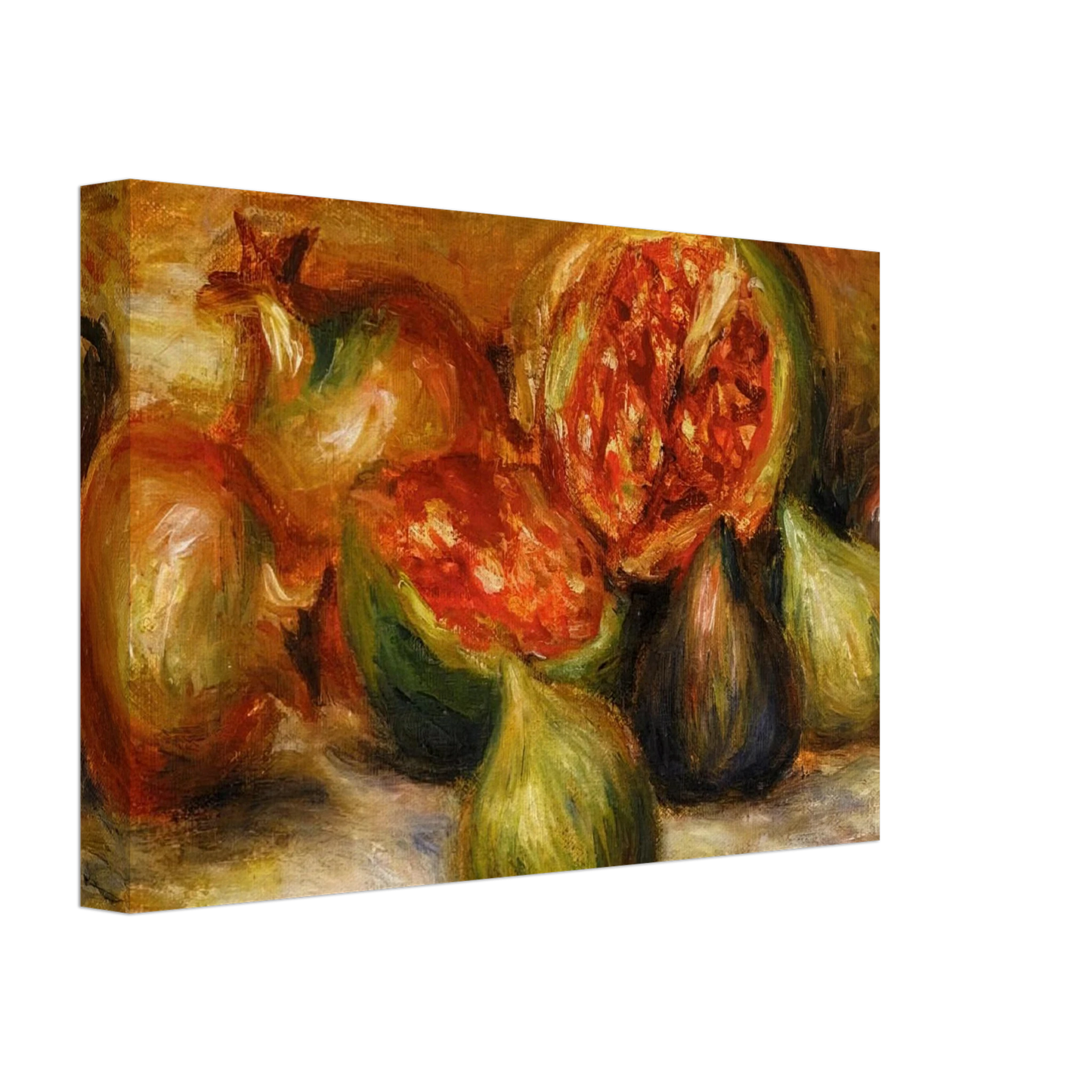 Pierre-Auguste Renoir - Still Life with Figs Canvas - 40x60 cm / 16x24 inches-canvas