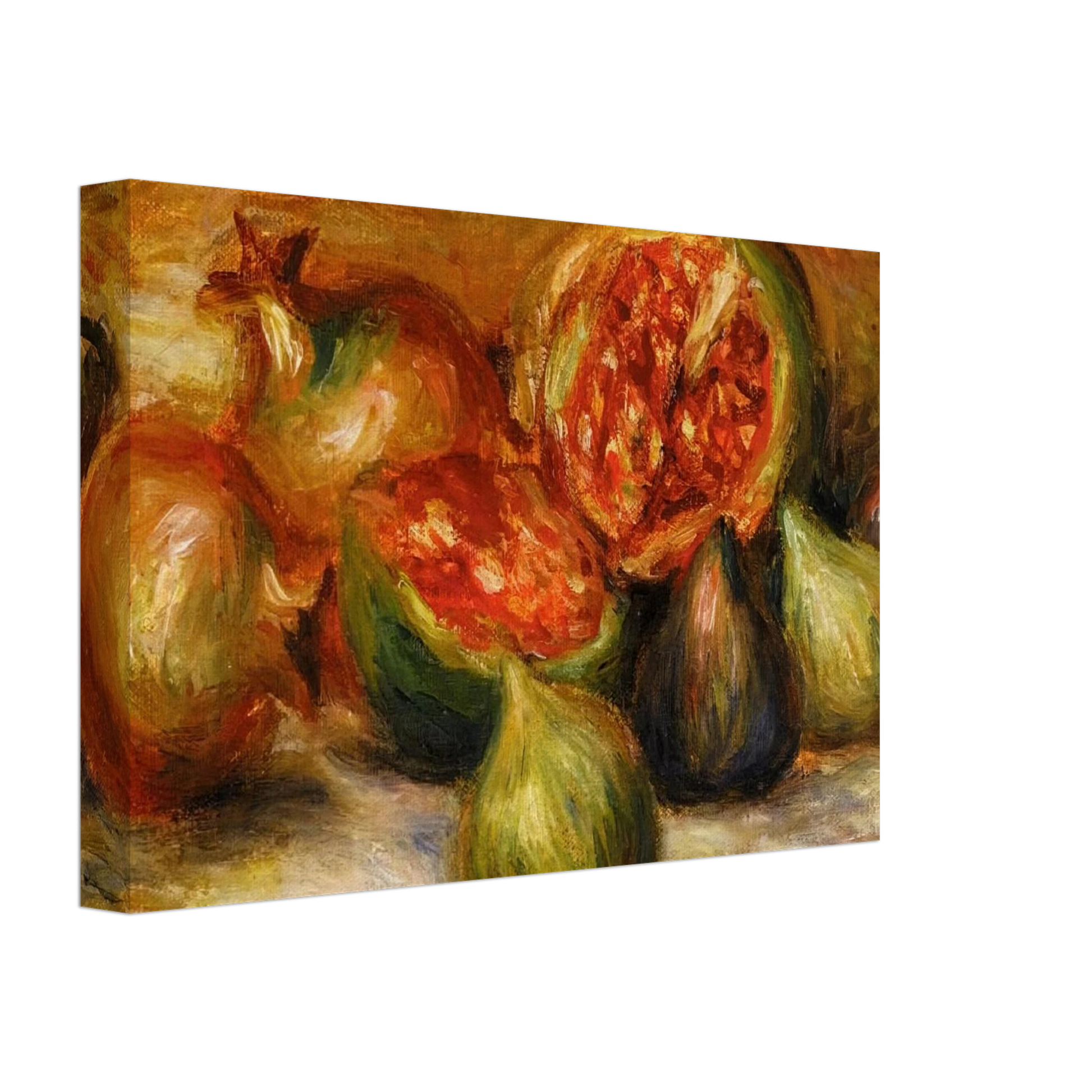 Pierre-Auguste Renoir - Still Life with Figs Canvas - 40x60 cm / 16x24 inches-canvas