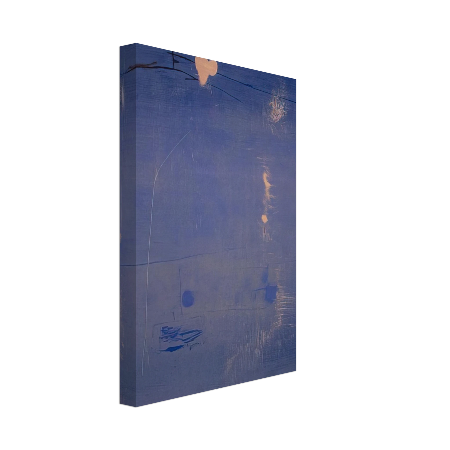 Helen Frankenthaler - Cameo - 1980 Canvas - 70x100 cm / 28x40 inches-canvas